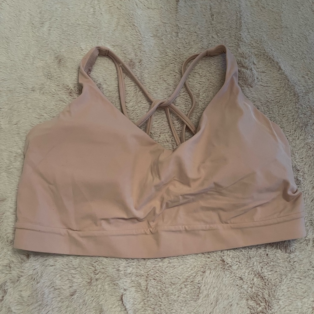 Athleta Blush Pink Sports Bra